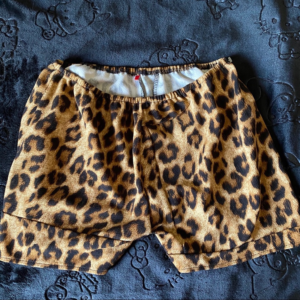 Cheetah shorts